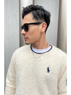 トルネード(TORNADO) 大人外国人風アップバング フェード ジェントルビジネスマンT723