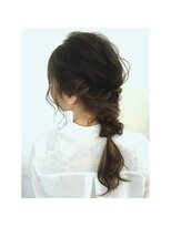 ソイクフ 四条大宮店(SOY-KUFU)&nbsp;大人可愛い20代30代40代◎黒髪グレーベージュドレスヘア