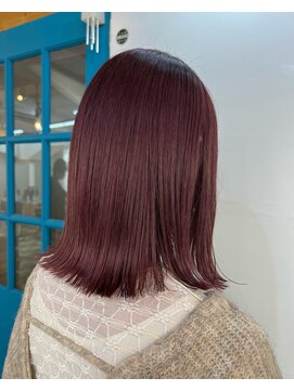 デイズ(DAYS) 南越谷/新越谷【DAYS 】ミディアムボブ×ピンクラベンダー