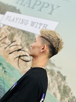 ハイレート 坂戸店(Hairate)&nbsp;ツーブロックミルクティー