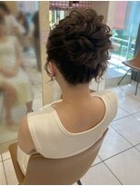 ヘアメイク マリア 福岡天神西通り(hair make MARIA)&nbsp;高めお団子