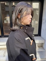 コフィー バイ メルト 吉祥寺(cofy by melt)&nbsp;【松本咲花】ワンカールレイヤーカット韓国風オリーブグレージュ