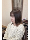 20代、30代、40代オススメ☆艶サラストレートボブ
