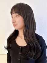 シー(cie) くびれヘア ×透明感ブラウン