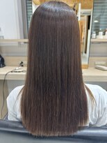 カット+艶カラー+低負担縮毛矯正+TOKIOインカラミトリートメント