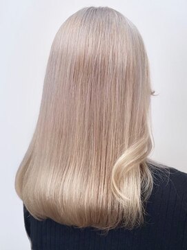 リノショアーズ ショウナン 辻堂店(RinoShores SHONAN) 透明感抜群♪ダブルカラーブリーチハイトーンピンク