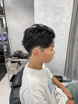 リプレイ 草津店(RIPLAY) カルマパーマ/ベリーショート/ダークアッシュ/ニュアンスパーマ