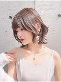 ボブ/インナーカラー/髪質改善/縮毛矯正41219