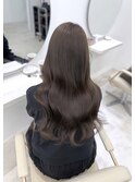 韓国風　ココアブラウン　髪質改善