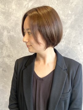 ザラフター ザブリーチ 新下関(the laughter/The bleach) ハイグレイ×大人ショート