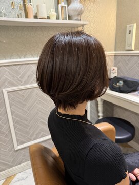 ロンド 銀座(Lond) ●杉浦イメチェン外ハネボブ美髪ワイドバングレイヤーショート5