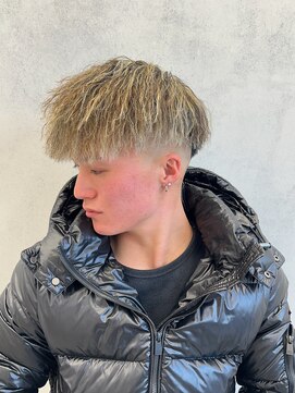 ルースト 西院店(ROOST) パイルツイスト×ゴールドハイライト