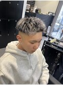 フルホワイトメッシュのジェットモヒカン