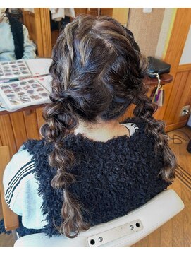 エクステンション クーチャー(Extention Cu'cha) ツインテールアレンジ♪