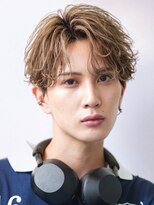 オーシャントーキョーオーバー 渋谷(OCEAN TOKYO OVER)&nbsp;韓国ツーブロック波巻きフェザーシースルーセンターパート