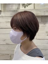 アバシュ A V A S H&nbsp;アンブレラカラー　ピンクベージュ