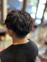 サプリス(suplis hair design) 無造作ウェーブ×ソフトフェードグラデーションショート