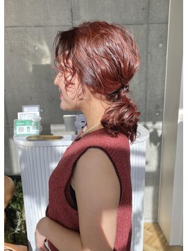 イリー 代官山(ILY) ダークピンク/秋カラー/髪質改善/レッドブラウン/SAYURI