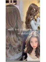 ウィクシーミミ 栄矢場町店(wixy mimi) ミルクティーカラーイメージ