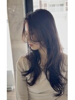 エメ(aimer)&nbsp;レイヤーカット/イノアオイルカラー