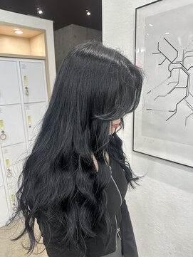 アジールヘア 赤羽駅南口店(agir hair) 黒髪ロング艶髪巻き髪ヘアセット高発色ケアカラー赤羽