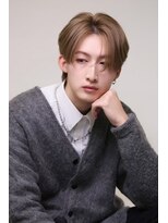 メンズサロン キング 枚方店(Men’s salon K!ng) 韓国マッシュセンターパートツーブロックメンズハイライトウルフ