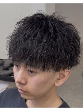 ベル 桑名(BHEL) 桑名ツイストスパイラルパーマレットヘアマッシュウルフカット