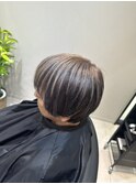 【理想のスタイルを叶えます！】白髪ぼかし筋感ハイライト！