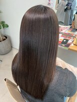 ファムバイアヴァンス(Femme by AVANCE.) 艶髪グロスロング暗めカラー
