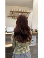 シータ 坂戸北口店(THETA) 艶感チェリーレッドカラー