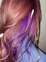 ノラ シンディ(NORA CYNDY)&nbsp;ピンクブラウンパープルインナーカラー☆