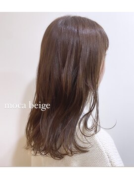 グリーン 渋谷(green) 【HINAKO】ブリーチなしのモカベージュ