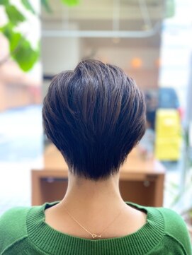 ミオ パーチェ ヘア(mio pace hair) 前下がりショートボブ