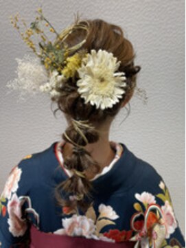 ヘアーアンドメイクアップ エムケイ(hair&make up MK) 編みおろし