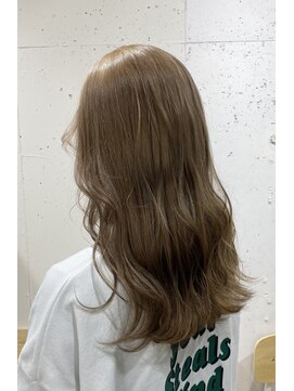 アジールヘア 北千住駅西口店(agir hair) ミルクティーカラー ミルクティーベージュ イルミナカラー北千住