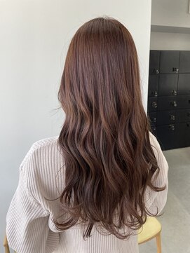 ヘアー アイス 御器所本店(HAIR ICI) 20代30代大人可愛いラベンダーピンクベージュミルクティーピンク