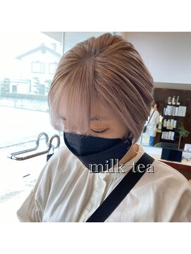 リン(Lin.) ミルクティ×ショート