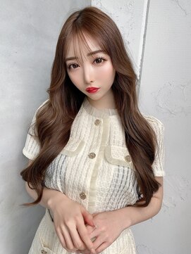 シェリム 栄(CHERIM) 韓国風ゆる巻スタイル