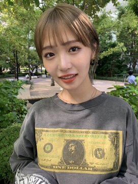 ジーナ 本八幡(Zina) 髪質改善＊大人ガーリーくすみベージュ＊美髪【Zina 本八幡】