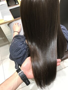 アニュー 北浦和店(ANEW) 《髪質改善》みずみずしいツヤ感ミディアム