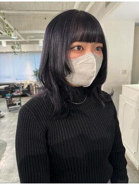 イリ 梅田(ili) ダークラベンダー　【１ブリーチ】