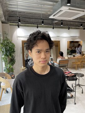 アドア 横浜(ADORE) 【ADORE横浜】メンズ×ツイストスパイラルパーマ