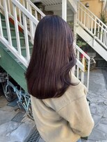 ガリカ 渋谷(Gallica)&nbsp;【mami】大人ゆるふわラベンダーグレーブリーチなしダブルカラー