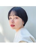 小顔ショート/マッシュショート/似合わせカット/ショートヘア