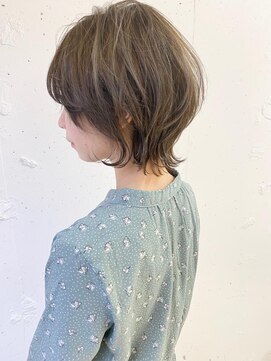 ダブルトーキョー シブヤ(W-TOKYO SHIBUYA) ショートミニウルフ×ハイライトボブウルフ　ウルフカット