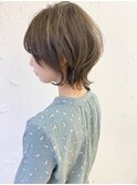 ショートミニウルフ×ハイライトボブウルフ ウルフカット