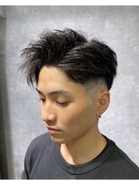 レイズ ルーツ 名古屋 名駅店(RAYS ROOTS)&nbsp;名古屋メンズフェードアップバングショート