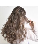 アクアマリン8810 ハチハチイチゼロ(AQUA MARINE 8810) アンブレラカラー/こなれミディ/イメチェン/前髪/北習志野