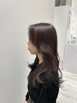 アドラーブル ココロ 新潟(adorable CoCoLo)&nbsp;ブリーチなしラベンダーブラウンカラー