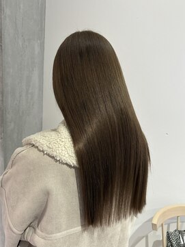 ヨーク(YOKE) 【YOKE】ミルクティーベージュ/くすみベージュ/ハイトーンロング